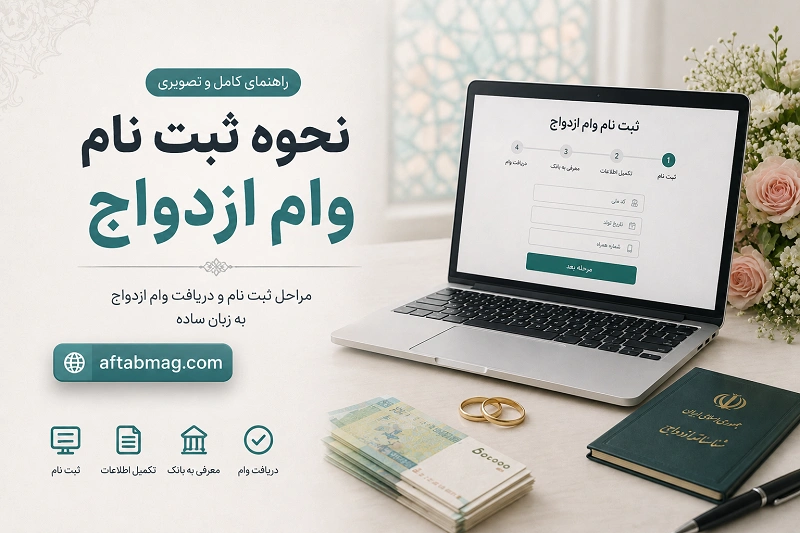 نحوه ثبت نام وام ازدواج | شرایط، مبلغ، مدارک و مراحل دریافت وام ازدواج