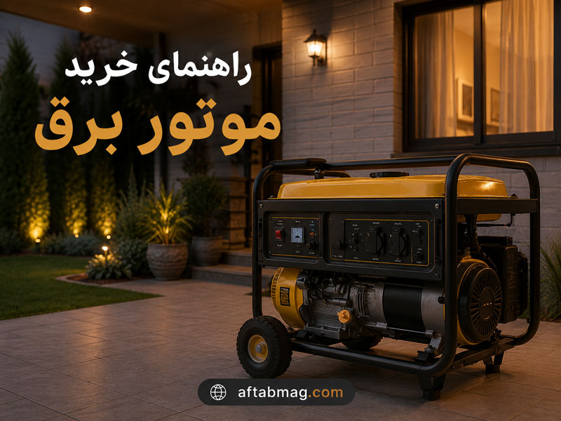 راهنمای خرید موتور برق {بهترین نکات برای انتخاب موتور برق مناسب خانگی و صنعتی}