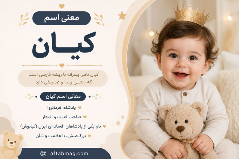 معنی اسم کیان (ریشه، مفهوم و ویژگی‌های نام پسرانه کیان)