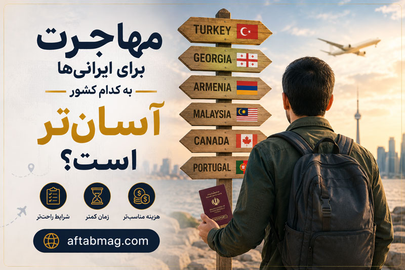 مهاجرت برای ایرانی‌ها به کدام کشور آسان‌تر است؟ بررسی بهترین مقصدها برای مهاجرت