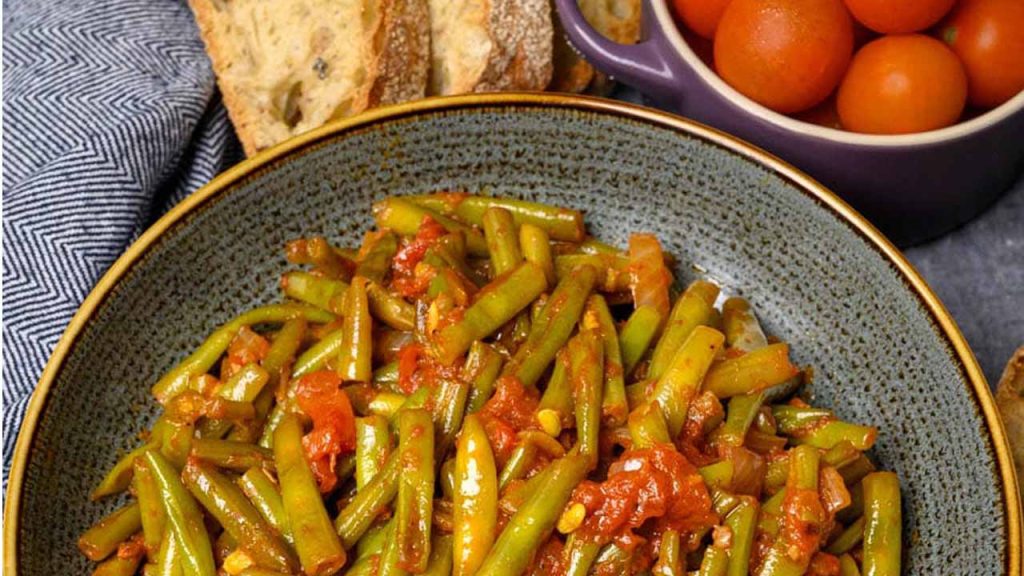 طرز تهیه خوراک لوبیا سبز مجلسی
