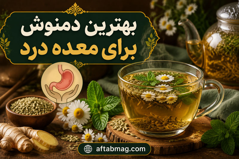 بهترین دمنوش برای معده‌ درد | دمنوش‌های گیاهی مناسب برای آرامش معده