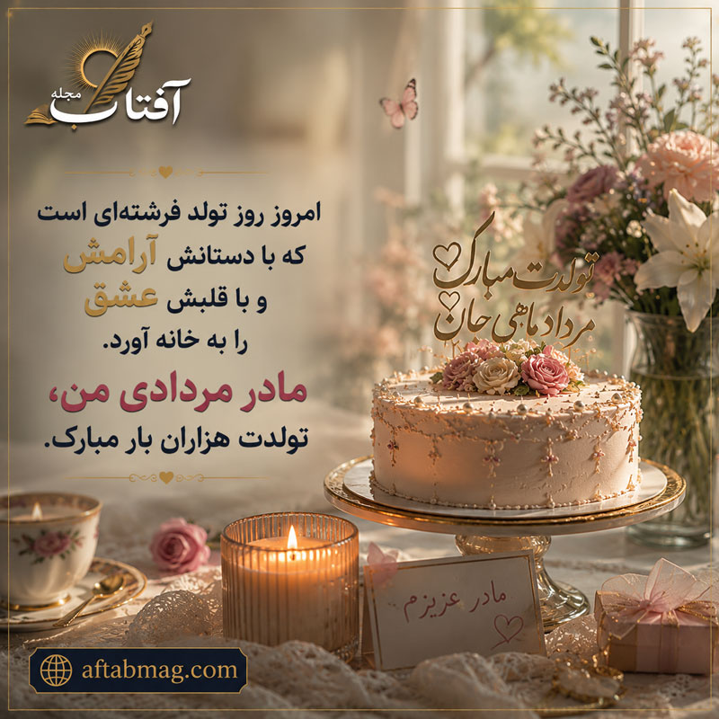متن تبریک تولد مادر مردادماهی