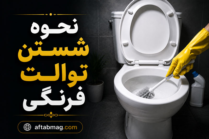 نحوه شستن توالت فرنگی (آموزش کامل تمیز کردن و ضدعفونی توالت فرنگی)