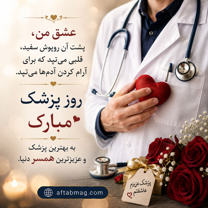 متن تبریک روز پزشک به همسرم