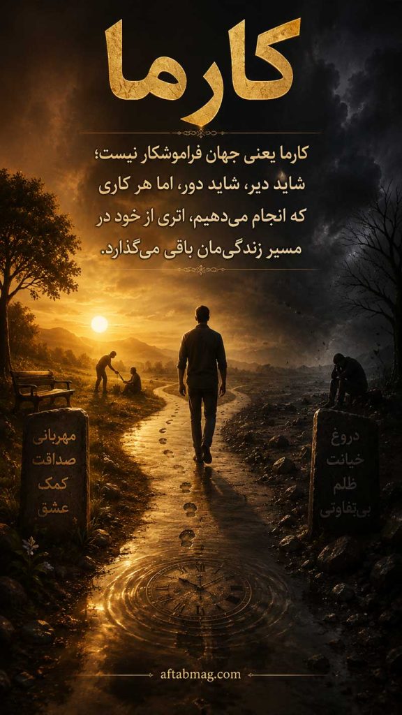 شعر درباره کارما