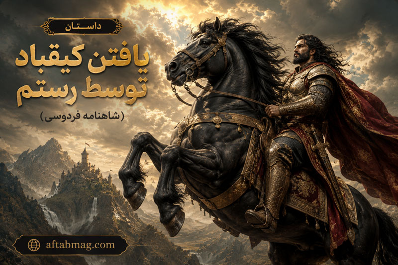 داستان یافتن کیقباد توسط رستم (شاهنامه فردوسی)
