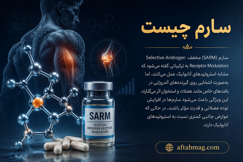 سارم چیست؟ بررسی فواید و عوارض استفاده از SARMs در بدنسازی