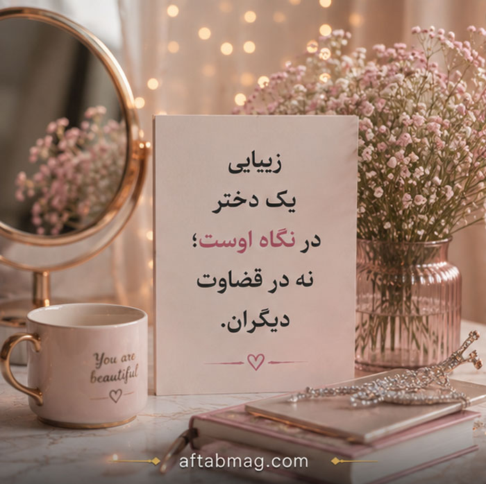 عکس نوشته دخترانه