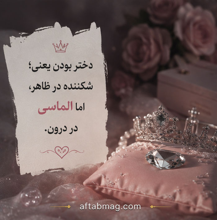 عکس نوشته دخترانه