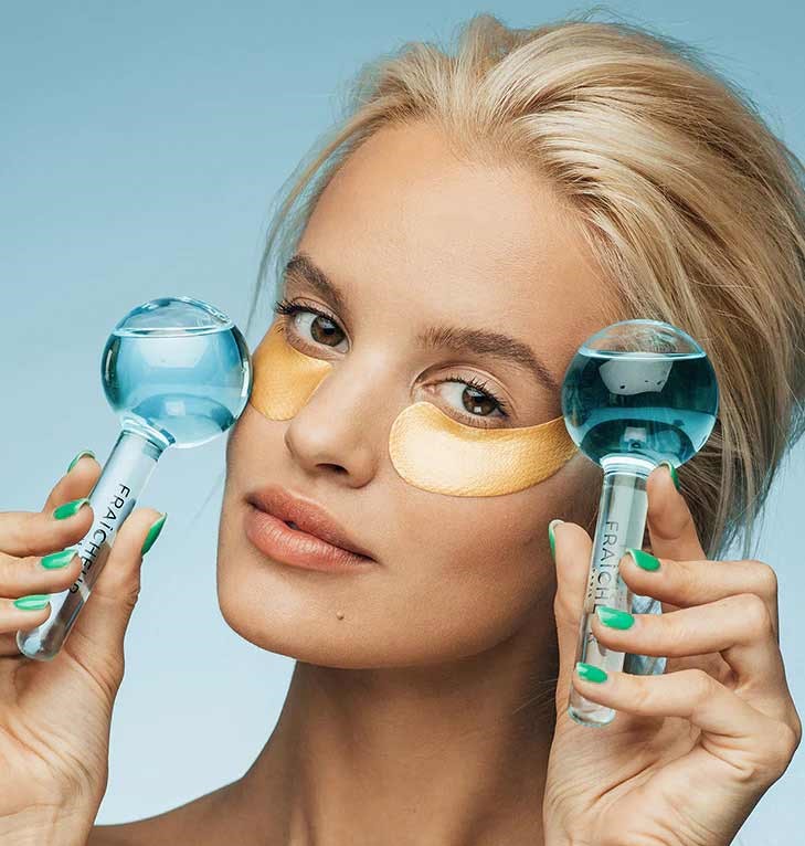 آیا گوی یخی برای پوست چرب مناسب است؟