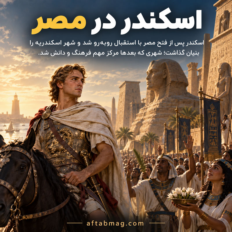 اسکندر در مصر