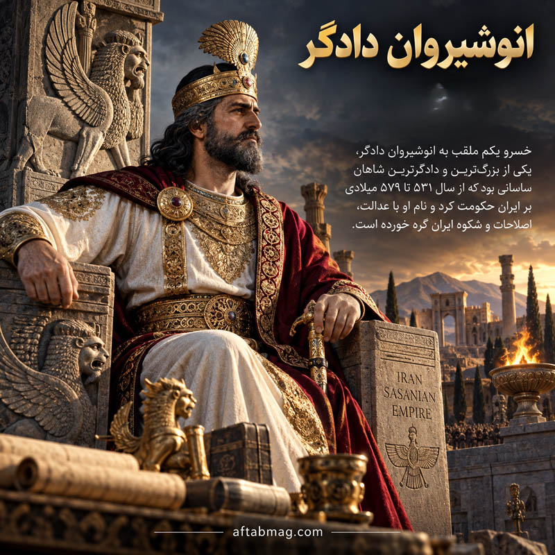 انوشیروان و دین زرتشتی