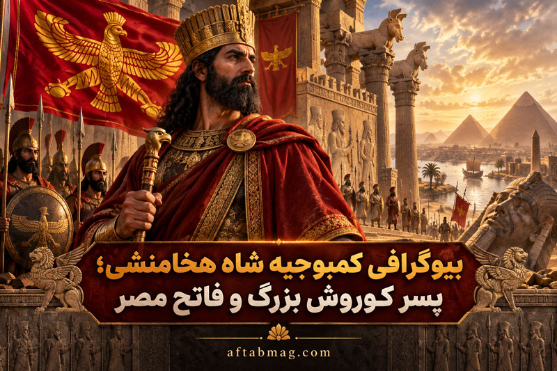 بیوگرافی کمبوجیه شاه هخامنشی؛ پسر کوروش بزرگ و فاتح مصر