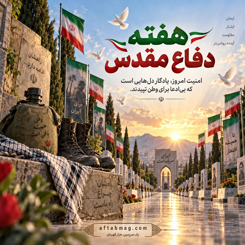 جملات زیبای هفته دفاع مقدس