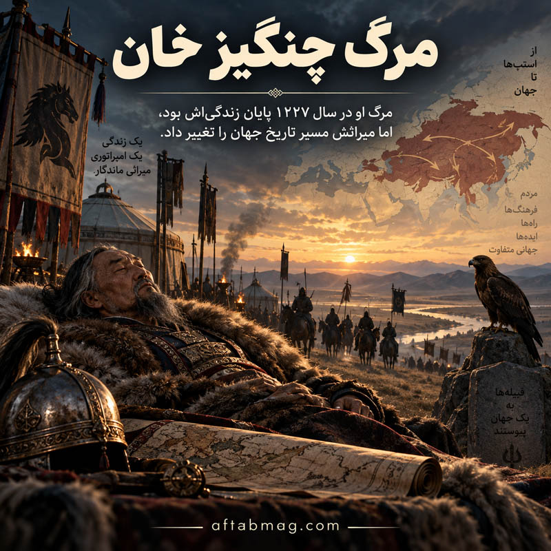 مرگ چنگیز خان