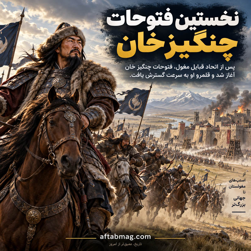 نخستین فتوحات چنگیز خان