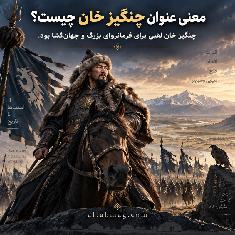 معنی عنوان چنگیز خان چیست؟