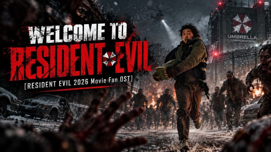 زک کرگر و آستین آبرامز در Resident Evil