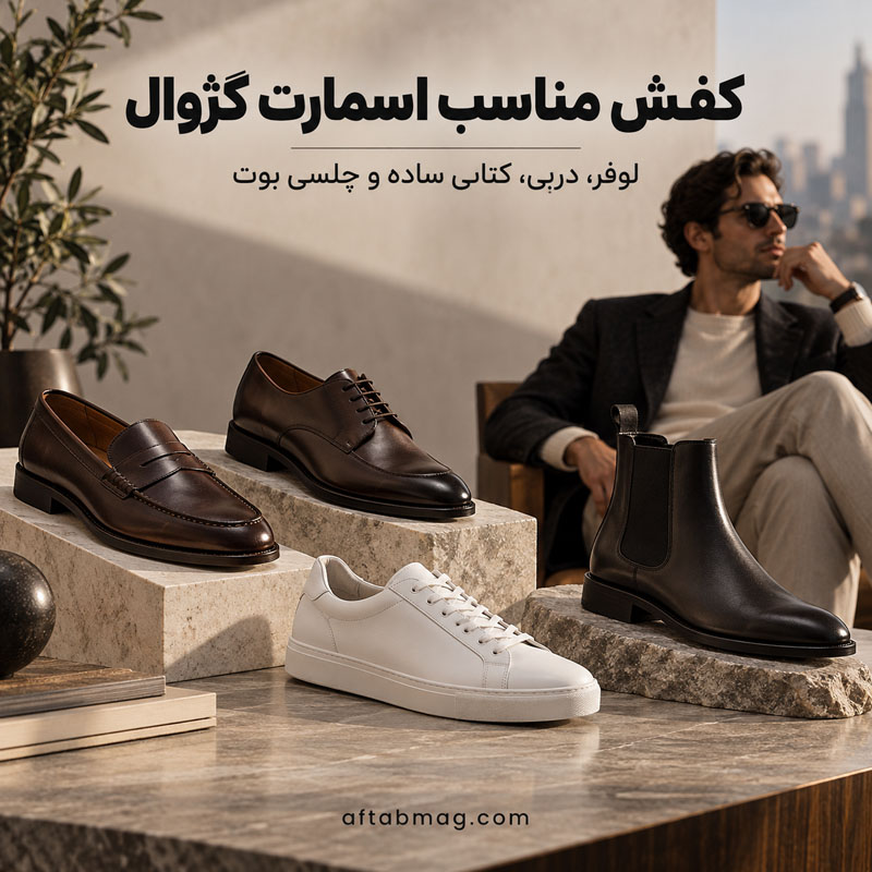 کفش مناسب اسمارت کژوال