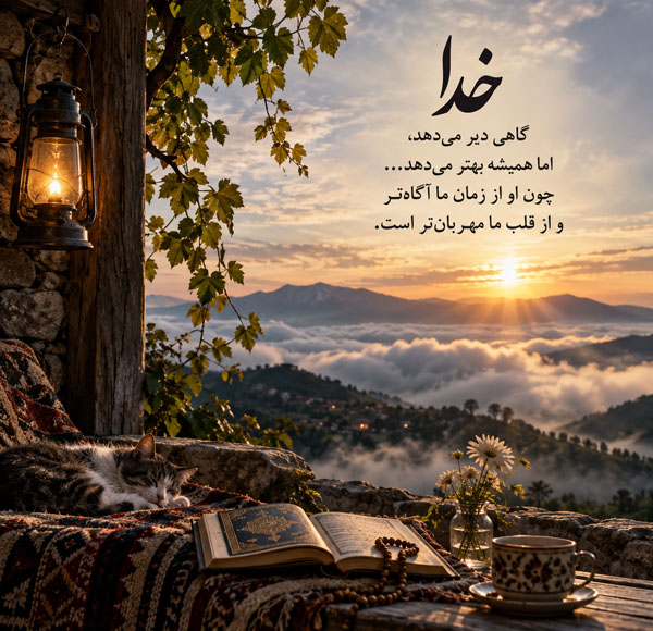 عکس نوشته خدا