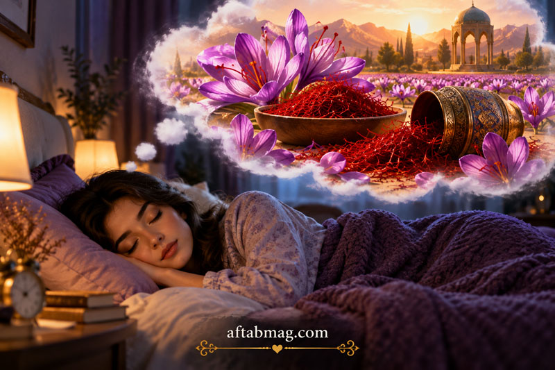 تعبیر خواب زعفران؛ دیدن، خریدن، خوردن و کاشت زعفران در خواب