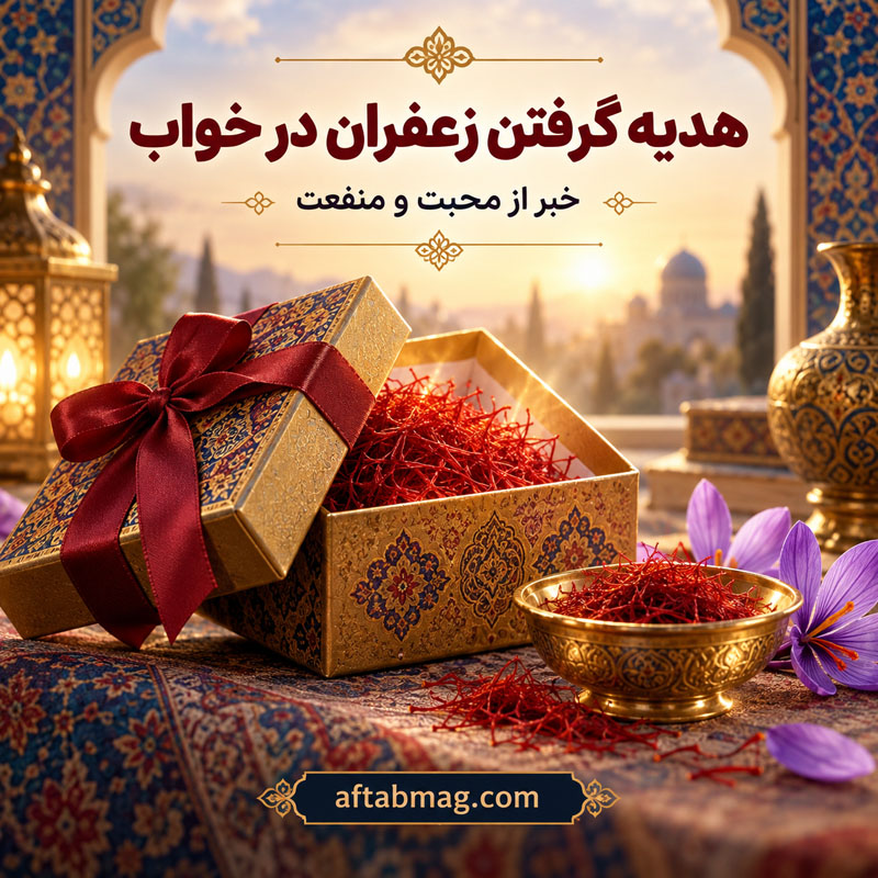 تعبیر خواب زعفران و مرده
