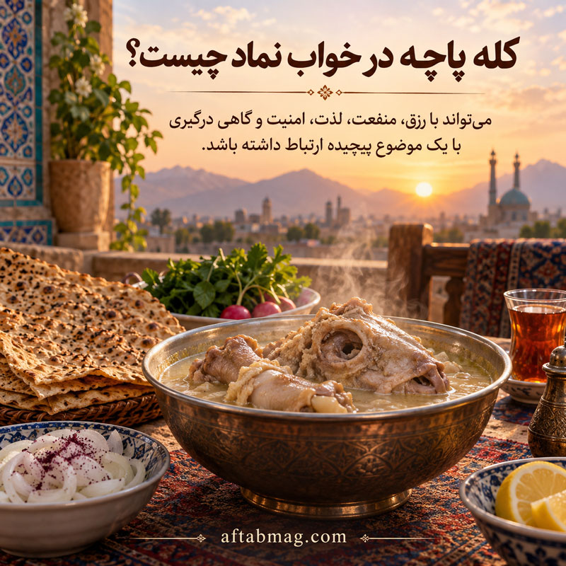 کله پاچه در خواب نماد چیست؟