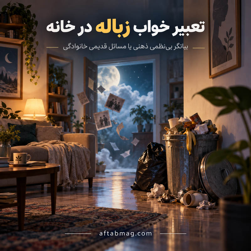 تعبیر خواب زباله در خانه