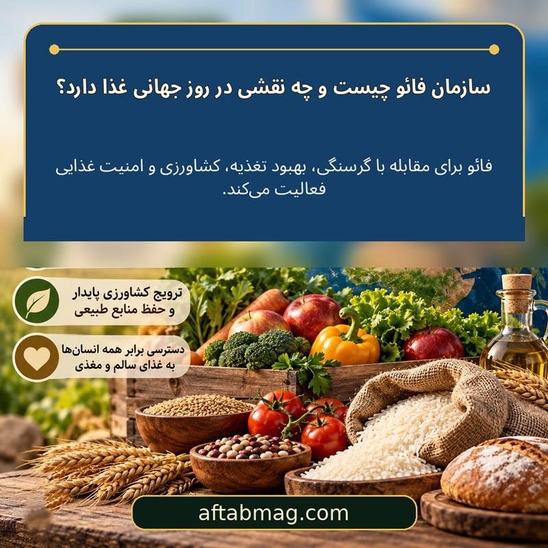 سازمان فائو چیست و چه نقشی در روز جهانی غذا دارد؟